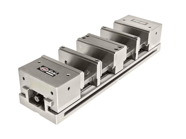 MUC/91-D Double opening modular vice – configurations with accessories